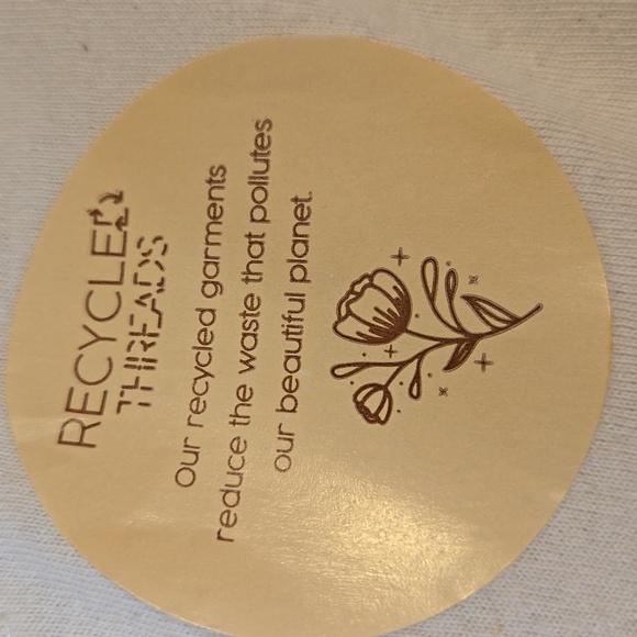 Recycled Threads Nashville Music Festival Sleeveless Fringe Crop Top - Size L - Picture 6 of 14